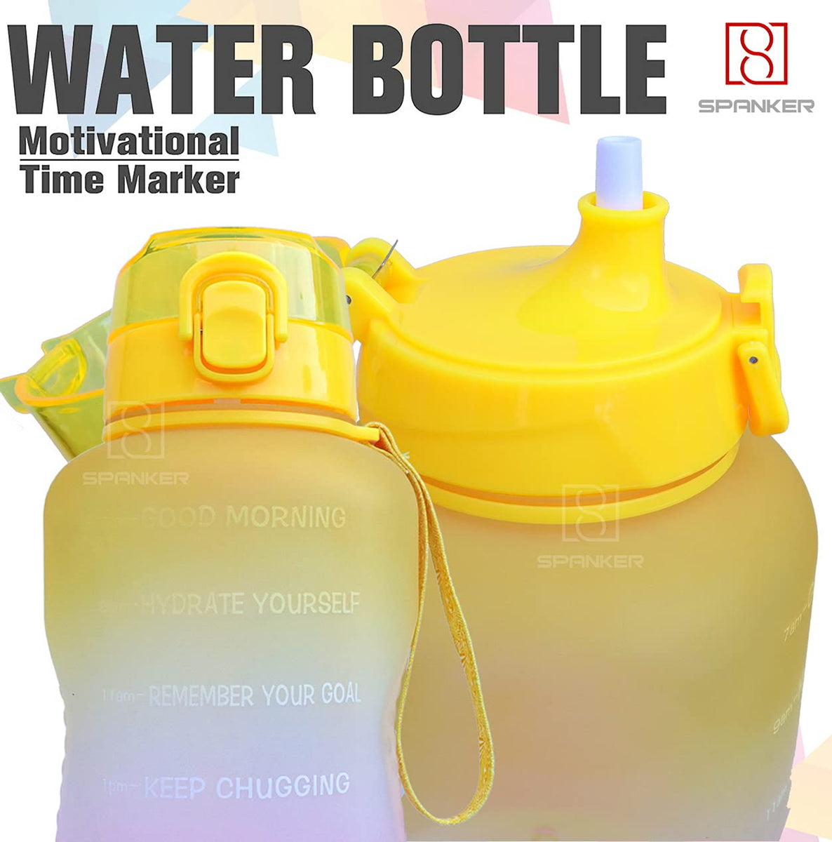 Up To 34% Off on Straw Water Bottle Yellow sm
