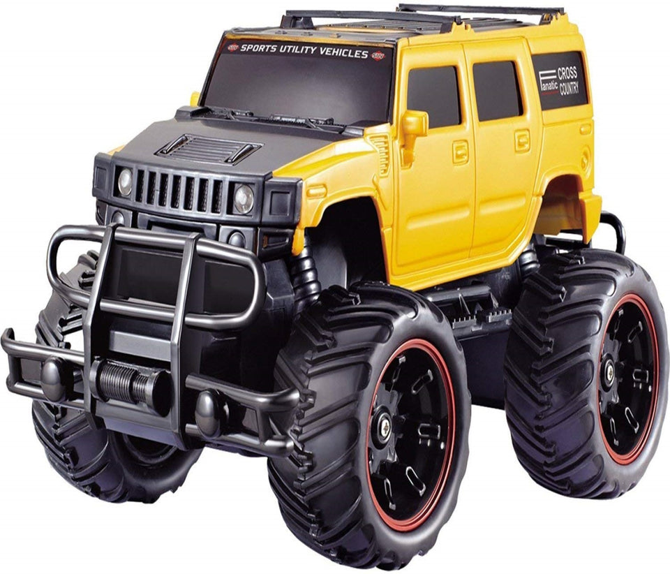 Toyshine Plastic Hummer Remote Control Monster Car, Number Of Pieces: 1, Yellow