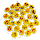Toyshine Smiley Emoji Metal Tin Pouch for Earphone, Coins, Birthday Return Gifts (Pack of 30)