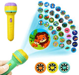 Toyshine 3 Slide Cartoon Story Projector bedtime toy for kids|Projector Flashlight Torch- 24Patterns