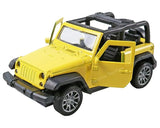 Toyshine 1:32 Scale Die Cast Thaar Model Vehicle Toy Car with Pull Back Function Along with Opening Door Feature for Kids Boy Girl 3+Years, Yellow