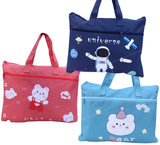 Toyshine Pack of 3 Fun Shopping Bag for Kids, Suitable for Tuition, Lunchbag, Fancy, Picnic, Party Bags Girls Boys Cute Toddler Travel Bag - M2