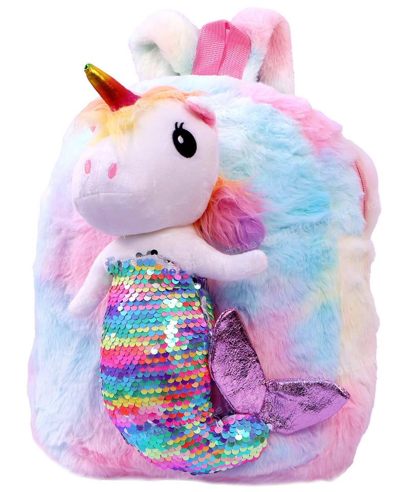 Toyshine Unicorn Plsuh Kids Backpack Bag 11,4'' Age 3+ Unicorn Gifts Girls Boys Ideal for Birthday, Travel, Perfect Companion- M2