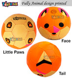 Toyshine Sports Combo - Fox Football, 3 pc (6 Inches) Stacking Cones, 6 Pc Space Markers (SSTP)