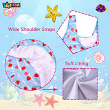 Toyshine Swimming Costume1 Pc Suit for Baby Girls 3-4 yrs (Pack of 2) Color and Design May Vary SSTP- Multicolour