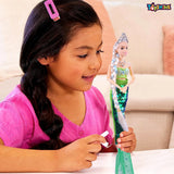 Toyshine Mermaid Magic Beautiful Doll with Long Baired Hair Pretend Play Toy for Kids 3+ Years - Green