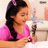 Toyshine Beauty Doll Street Vane with Fashion Accessory Pretend Play Gift for Girls Kids Role Play Toy for Age 3+ Grey