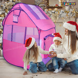 Toyshine Foldable Kids Children's Indoor Outdoor Pop Up Play Tent House Toy (Assorted Color)