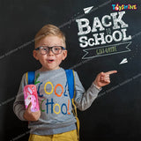 Toyshine I Love Milk Hardtop Pencil Case with Multiple Compartments - Kids School Supply Organizer Students Stationery Box - Girls Pen Pouch- Multi-Color