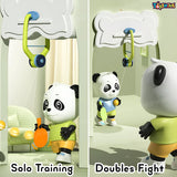 Toyshine Portable Indoor Hanging Table Tennis Adjustable Training Device Ping Pong Trainer with 6 Balls and 2 TT Rackets