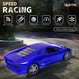 Toyshine 1:16 Sports Model Fast Wireless Remote Control Car High Simulation Car - Blue