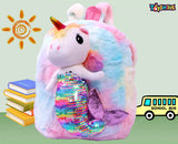 Toyshine Unicorn Plsuh Kids Backpack Bag 11,4'' Age 3+ Unicorn Gifts Girls Boys Ideal for Birthday, Travel, Perfect Companion- M2