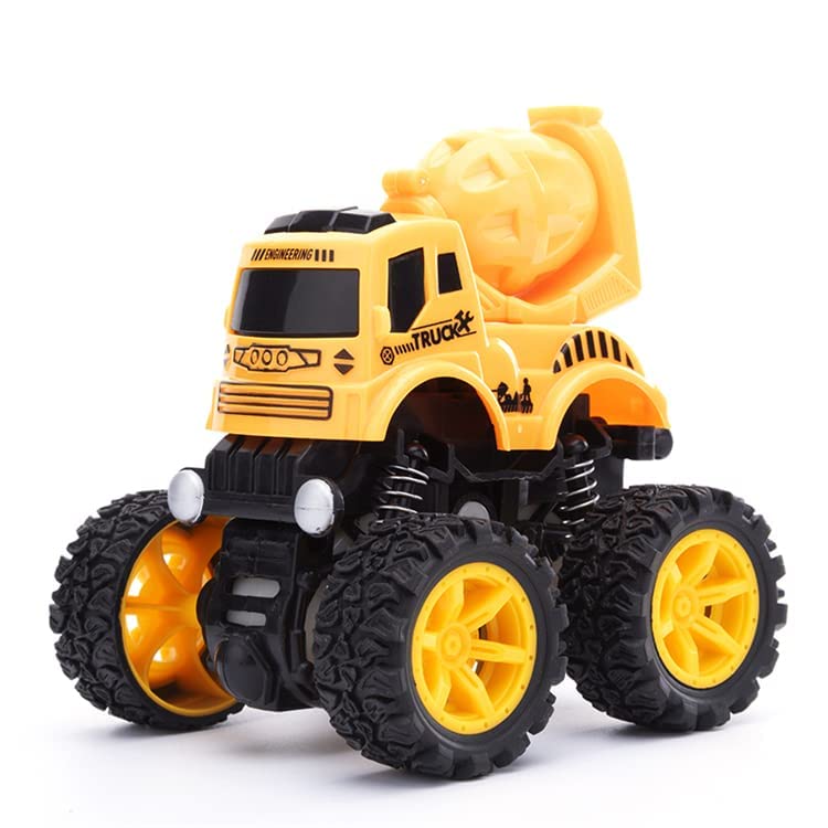 Toyshine Pack of Rocky Construction Cars Toy Push and Go Play Set Fr