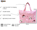 Toyshine Pack of 3 Fun Shopping Bag for Kids, Suitable for Tuition, Lunchbag, Fancy, Picnic, Party Bags Girls Boys Cute Toddler Travel Bag - M2