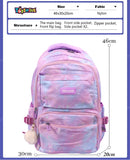 Toyshine Star High School College Backpacks for Teen Girls Boys Lightweight Bag -Purple