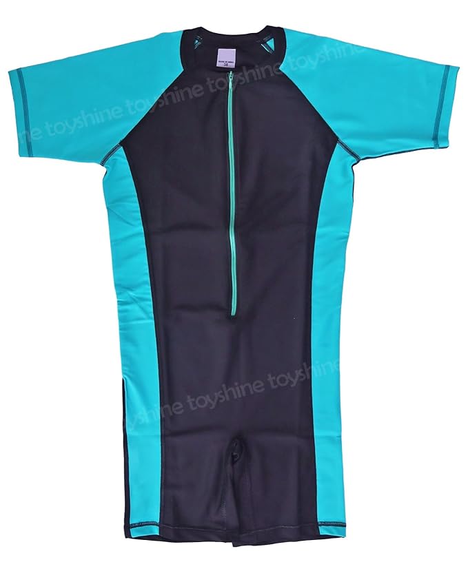 Toyshine Pack of 2 Poly Lycra Stretchable Girls Multipurpose Wear for Swimming I Diving I Cycling I Skating | Aerobics | Size 36 for kids