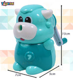 Toyshine Cute Pencil Sharpeners Manual for Kids and Artists, Handheld Manual Pencil Sharpener for Pencils - Sheep, Green