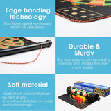 Toyshine Magnetic Dartboard Board Game Set -Two Sided Bullseye Dartboard,17 Inch Dart Board with 6 pcs Safe Darts (SSTP)