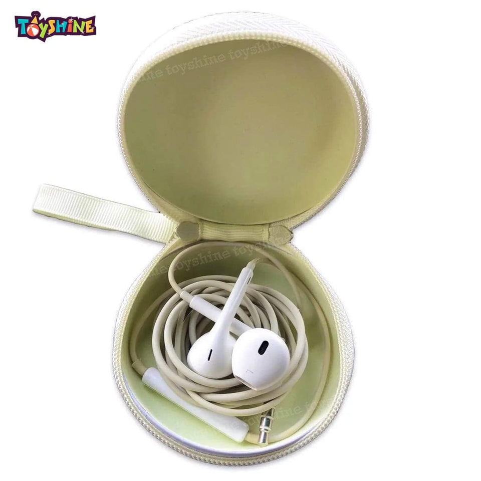 Toyshine Smiley Emoji Metal Tin Pouch for Earphone, Coins, Birthday Return Gifts (Pack of 30)