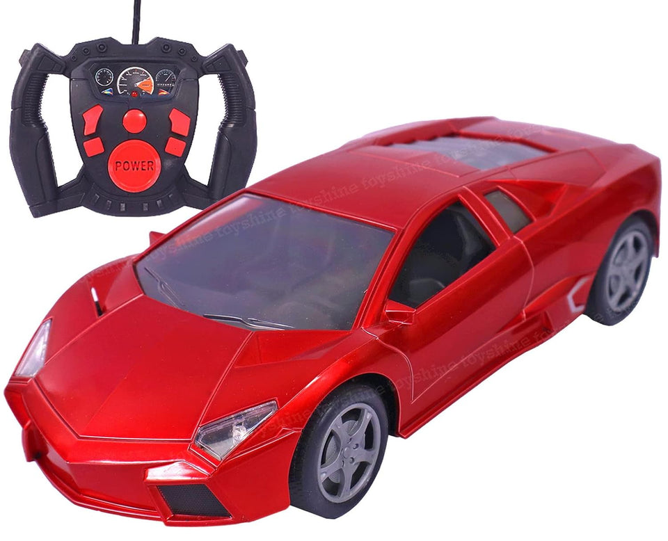 Toyshine 1:16 Champion Scale Sports Model Fast RC Car Remote Control Car Open car, Red