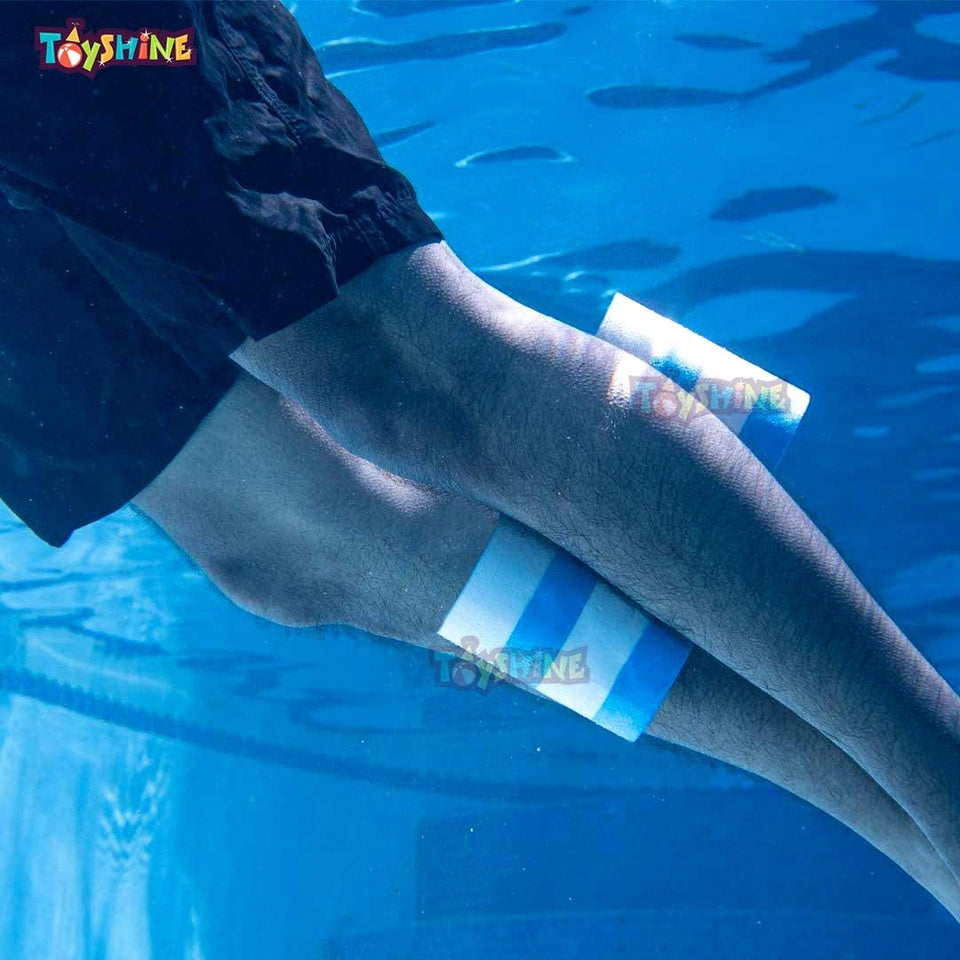 Toyshine EVA 3-Layer Pull Buoy Leg Float - Pool Training Aid, Legs and Hips Support for Adults, Kids, and Beginners, for Swimming Stroke,Multi