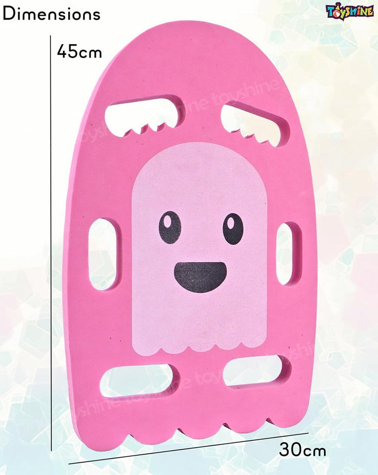 Toyshine 17" Ghost Design Swim Training Floating Kickboard Foam Swimming Pool Safety Equipment Aid Water Fun Tool for Kids - Multicolor