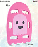Toyshine 17" Ghost Design Swim Training Floating Kickboard Foam Swimming Pool Safety Equipment Aid Water Fun Tool for Kids - Multicolor
