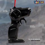 Toyshine 1:18 Scale 27mhz Remote Control Rechargeable High-Speed Rock Climbing Car Toy Mini Alloy Dirt Drift Monster Truck for Kids Boys and Girls 3+, Blue