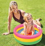 Toyshine Baby Pool Toys | 2ft. Bath Tub with 12 pc Chu Chu Squeezy Animal | Toys for 1-3 Years Indoor & Outdoor Swimming Pool for Kids