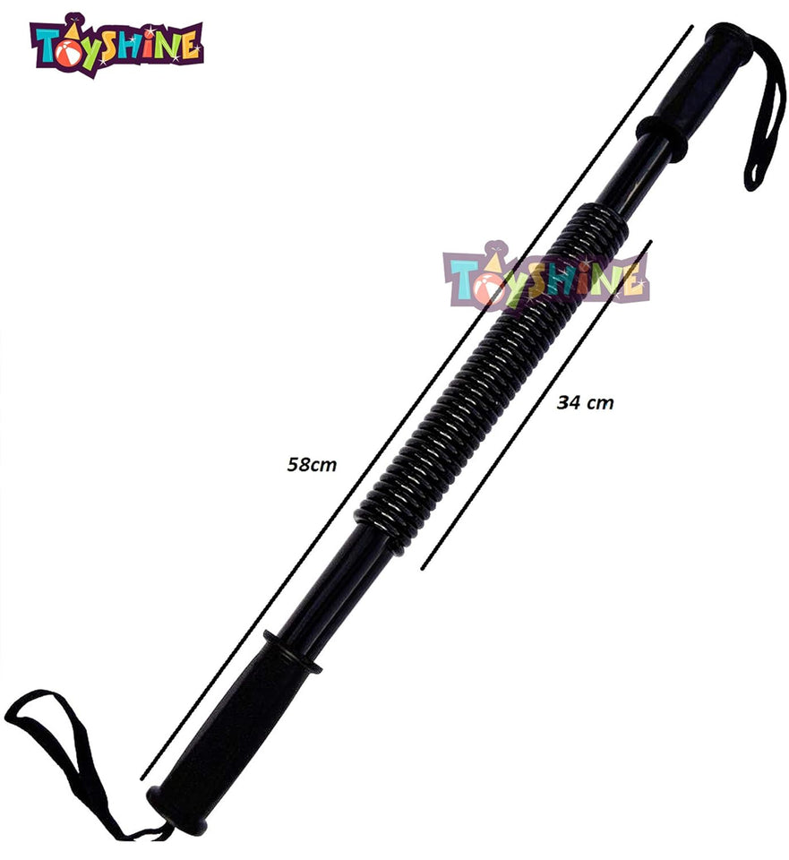 Toyshine Spring Power Twister Bar Equipment for Upper Body & arm Strengthening Workout - Black (SSTP)…