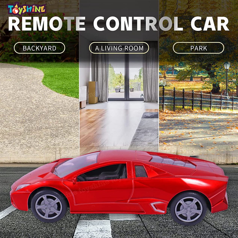 Toyshine 1:16 Champion Scale Sports Model Fast RC Car Remote Control Car Open car, Red