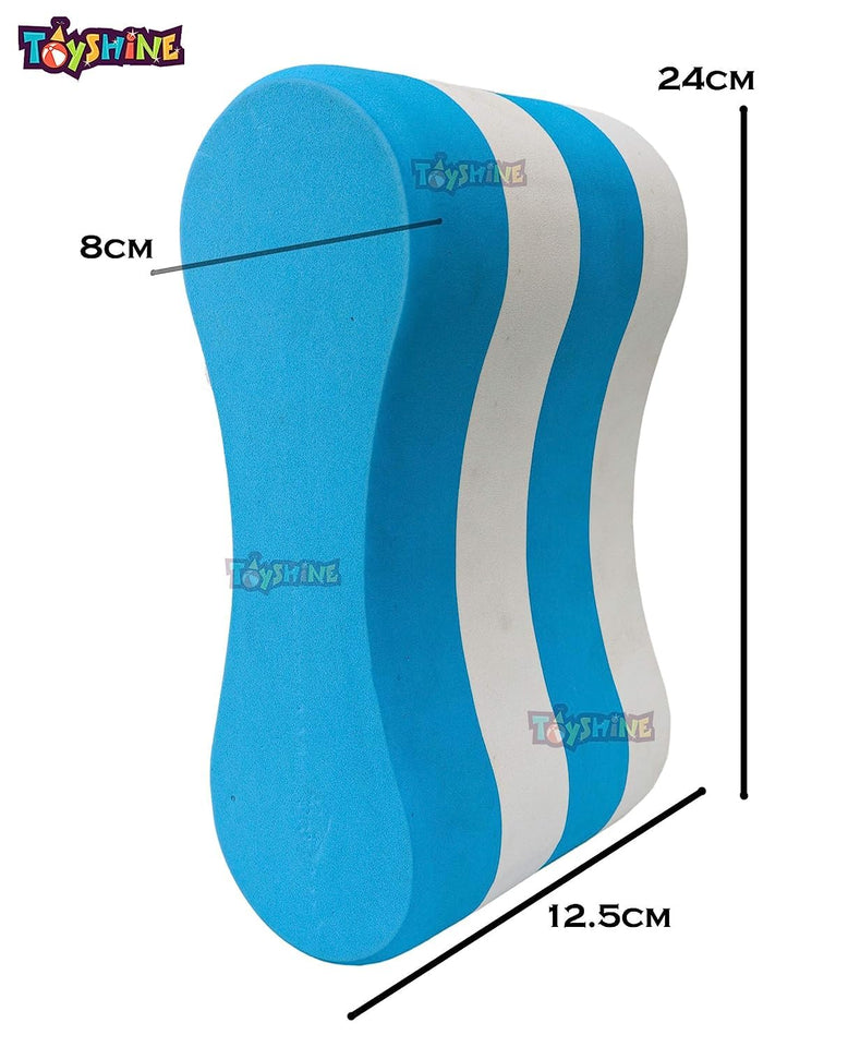 Toyshine EVA 3-Layer Pull Buoy Leg Float - Pool Training Aid, Legs and Hips Support for Adults, Kids, and Beginners, for Swimming Stroke,Multi