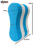 Toyshine EVA 3-Layer Pull Buoy Leg Float - Pool Training Aid, Legs and Hips Support for Adults, Kids, and Beginners, for Swimming Stroke,Multi