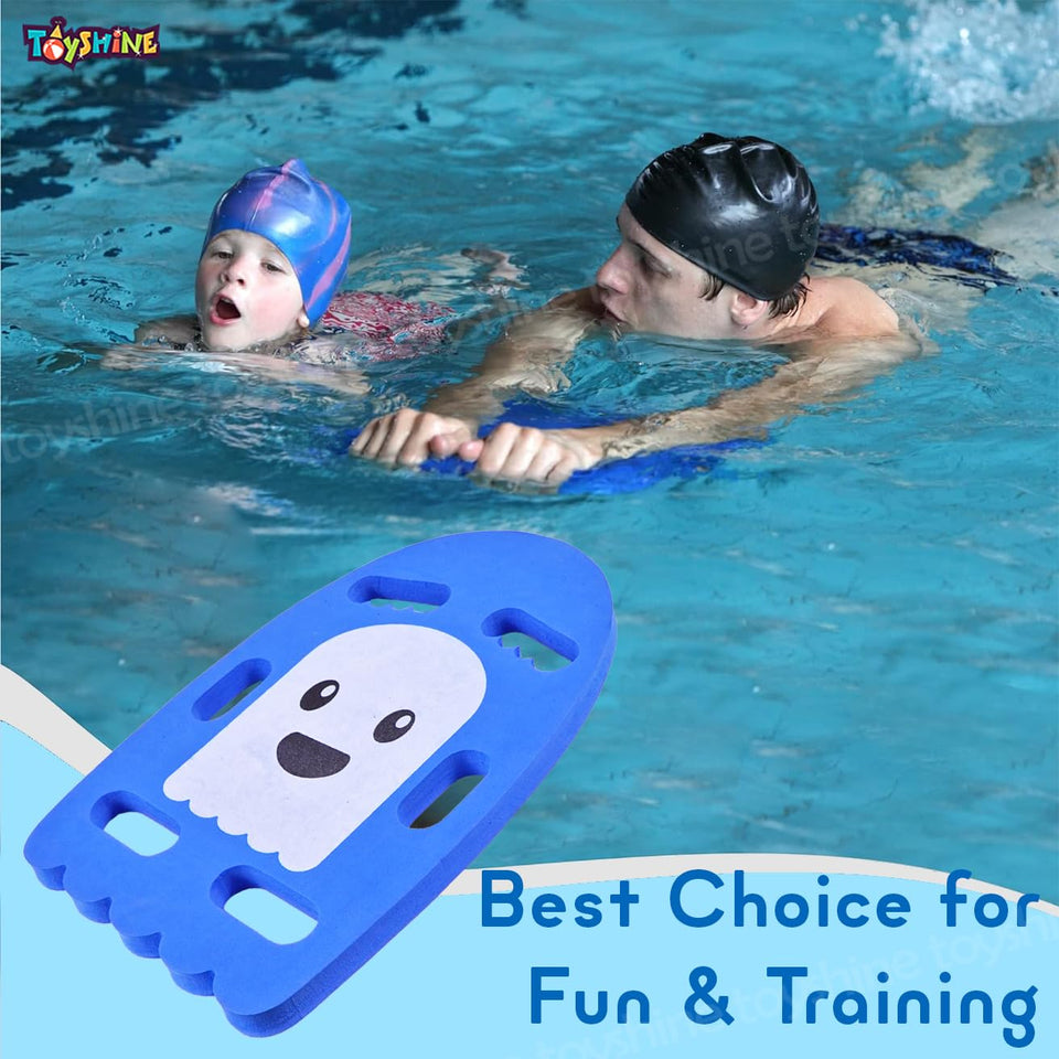 Toyshine 17" Ghost Design Swim Training Floating Kickboard Foam Swimming Pool Safety Equipment Aid Water Fun Tool for Kids - Multicolor