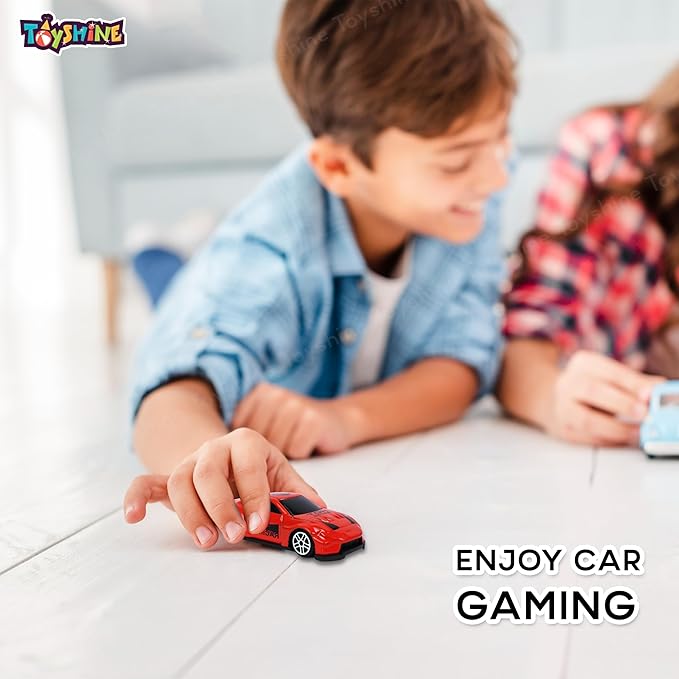 Toyshine Pack of 3 Free Wheel Speed Racing 1:64 Scale Die cast Kids Collectable Vehicle Toy Set Educational Play Set Return Gift for Age 3+