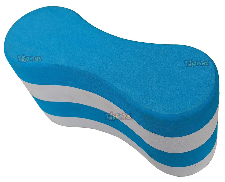Toyshine EVA 3-Layer Pull Buoy Leg Float - Pool Training Aid, Legs and Hips Support for Adults, Kids, and Beginners, for Swimming Stroke,Multi