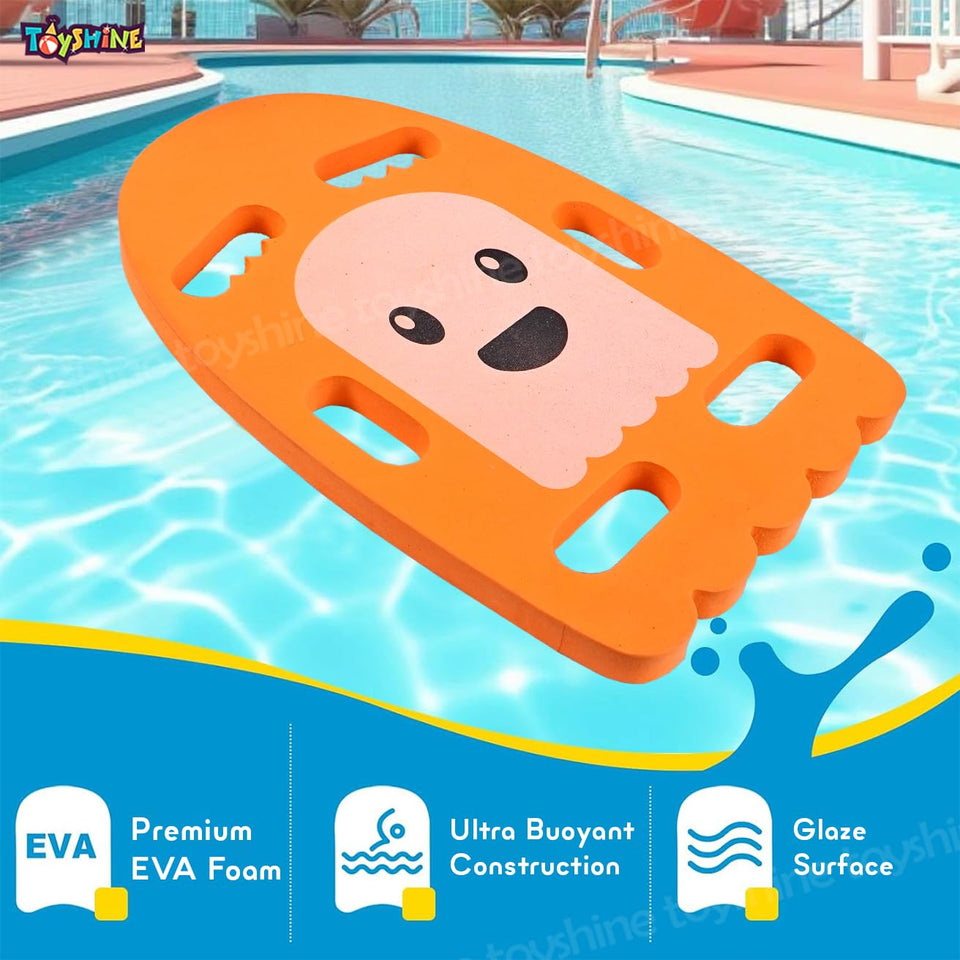 Toyshine 17" Ghost Design Swim Training Floating Kickboard Foam Swimming Pool Safety Equipment Aid Water Fun Tool for Kids - Multicolor