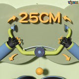 Toyshine Portable Indoor Hanging Table Tennis Adjustable Training Device Ping Pong Trainer with 6 Balls and 2 TT Rackets