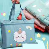 Toyshine Pack of 3 Fun Shopping Bag for Kids, Suitable for Tuition, Lunchbag, Fancy, Picnic, Party Bags Girls Boys Cute Toddler Travel Bag - M2