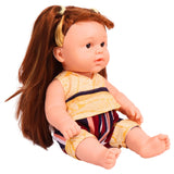 Toyshine 14 Inches Realistic Look Button Press Talking Toy Baby Doll for Kids Adorable Toy for Ages 1 2 3