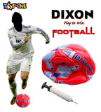 Toyshine Dixon Goal Football with Pump for Outdoor Training and Practice at Backyard (SSTP)