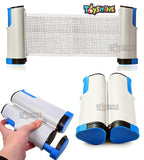 Toyshine Dixon Super Fly Table Tennis Combo – Two Ping Pong Paddles, 6 Plastic Balls and Foldable Net (SSTP)