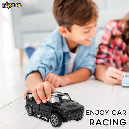 Toyshine 1:32 Scale Die Cast Racing H2 Model Vehicle Toy Car with Pull Back Function Along with Opening Door Feature for Kids Boy Girl 3+, Green