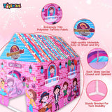 Toyshine glamarous girl themed tent house, play tent for kids