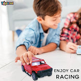 Toyshine 1:32 Scale Die Cast Racing H2 Model Vehicle Toy Car with Pull Back Function Along with Opening Door Feature for Kids Boy Girl 3+, Red