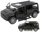Toyshine 1:32 Scale Die Cast Racing H2 Model Vehicle Toy Car with Pull Back Function Along with Opening Door Feature for Kids Boy Girl 3+, Green