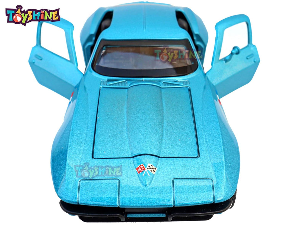 Toyshine Viper 1:32 Scale Die Cast Pull Back Sedan with Open Doors, Open Bonnet, Blinking Head Lights, Tail Lights and Sound
