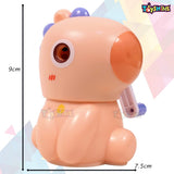 Toyshine Cute Pencil Sharpeners Manual for Kids and Artists, Handheld Manual Pencil Sharpener for Pencils - Dinosaur, Pink