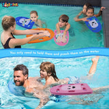 Toyshine 17" Ghost Design Swim Training Floating Kickboard Foam Swimming Pool Safety Equipment Aid Water Fun Tool for Kids - Multicolor