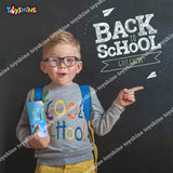 Toyshine Unicorn Metal Pencil Box with Comb|Double Compartment||Girls Boys - Blue